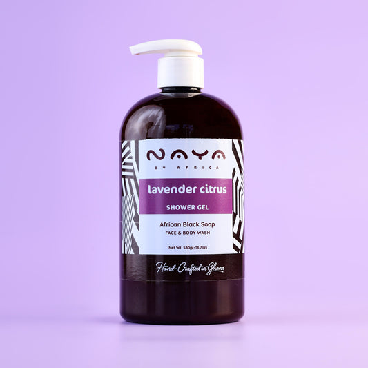 Lavender Citrus African Black Soap Shower Gel