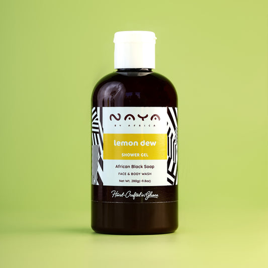 Lemon Dew African Black Soap Shower Gel