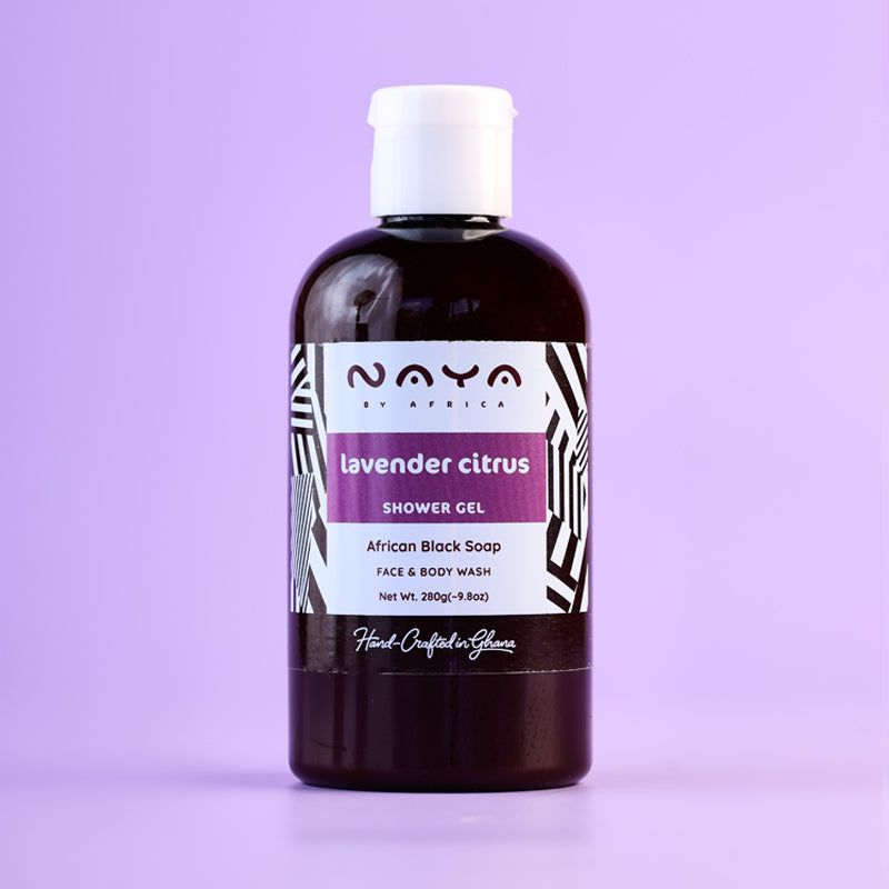 Lavender Citrus African Black Soap Shower Gel