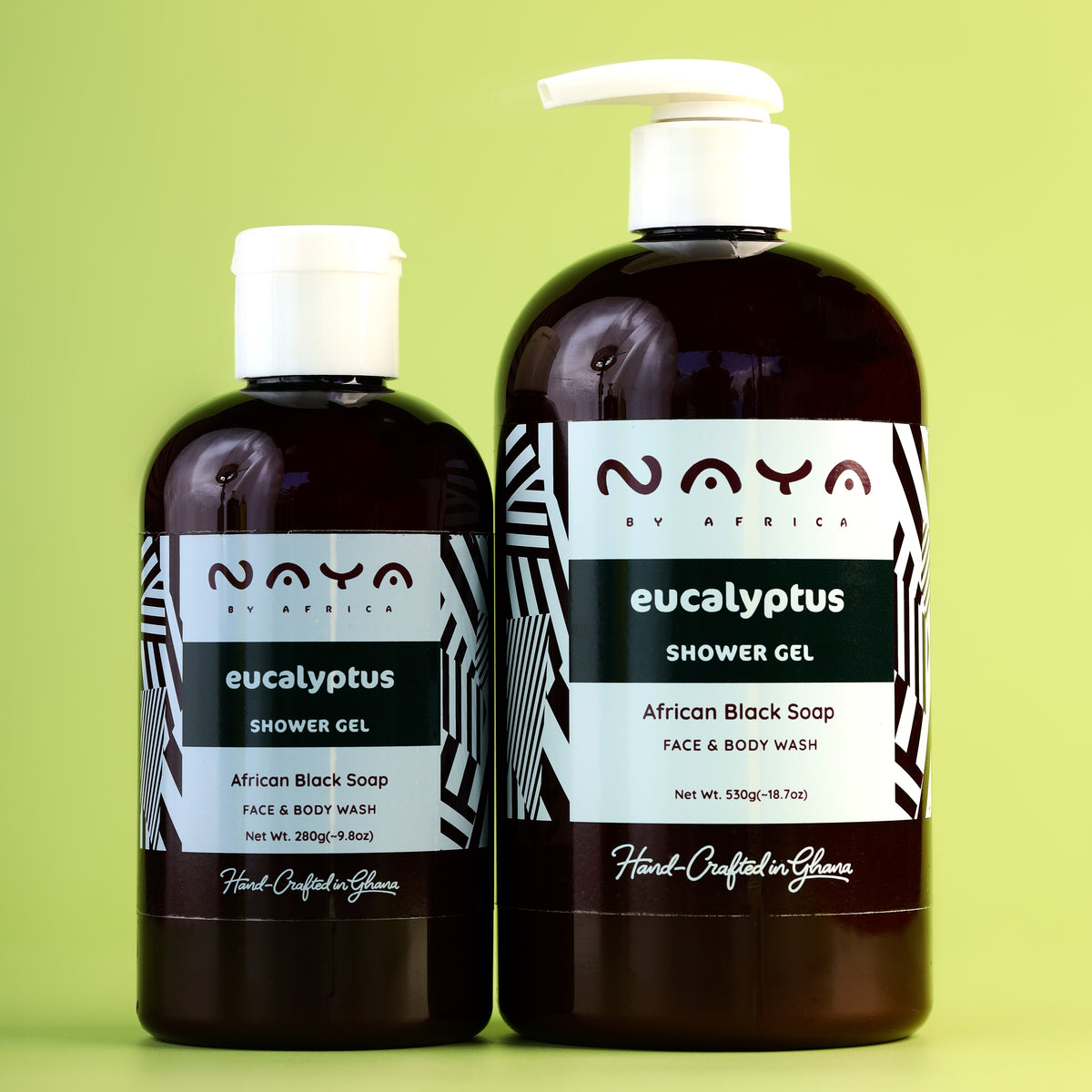 Eucalyptus African Black Soap Shower Gel