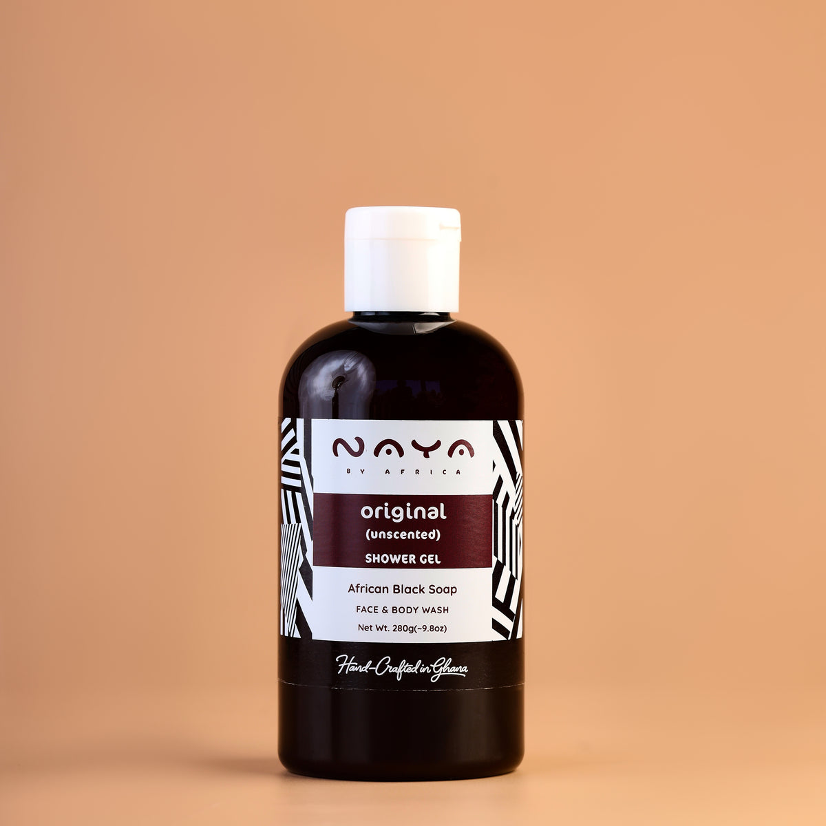 Original (Unscented) African Black Soap Shower Gel
