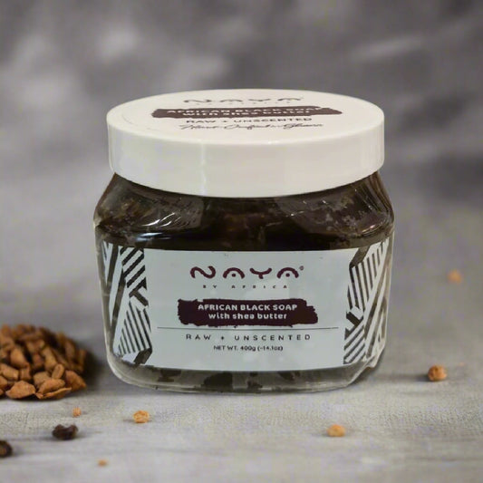 Original (Unscented) Raw African Black Soap