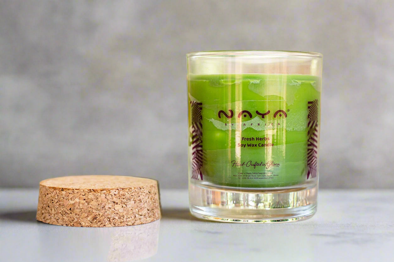 Fresh Herb Soy Wax Candle