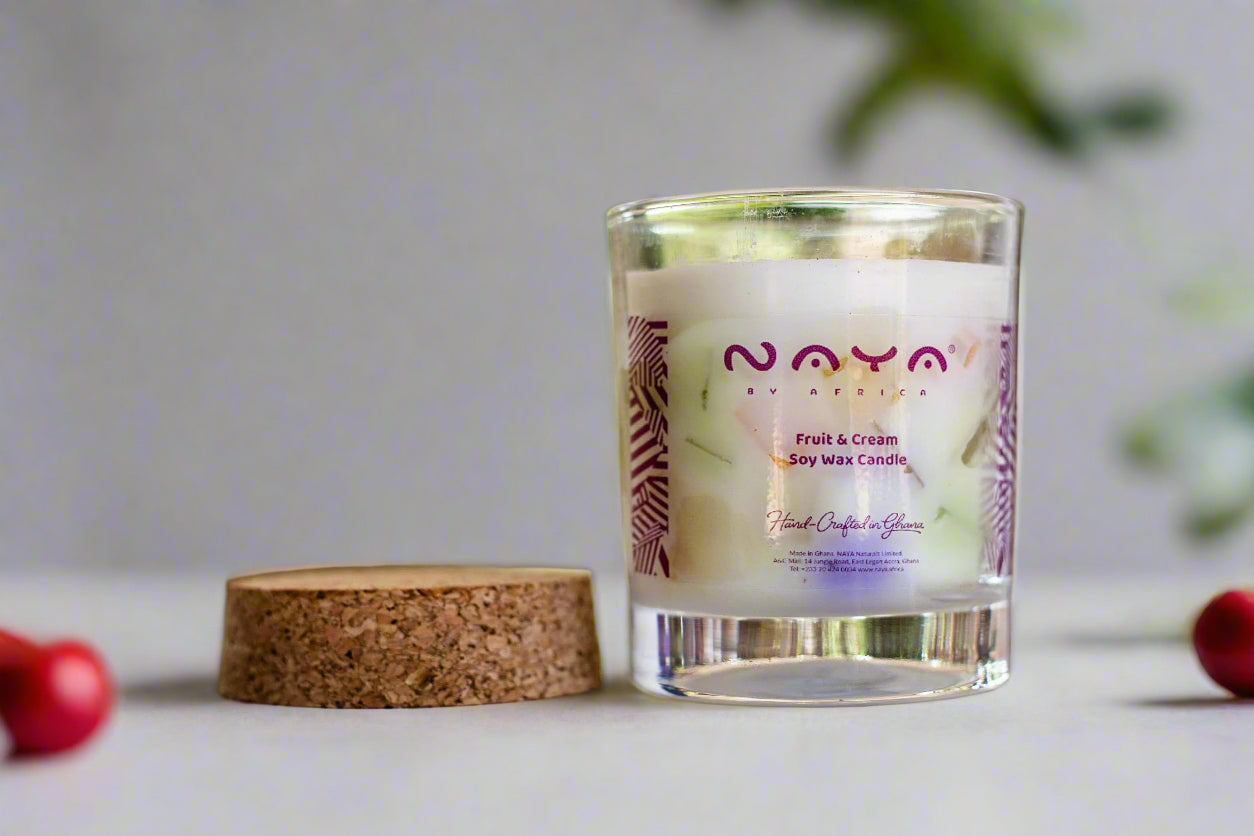 Fruit & Cream Soy Wax Candle