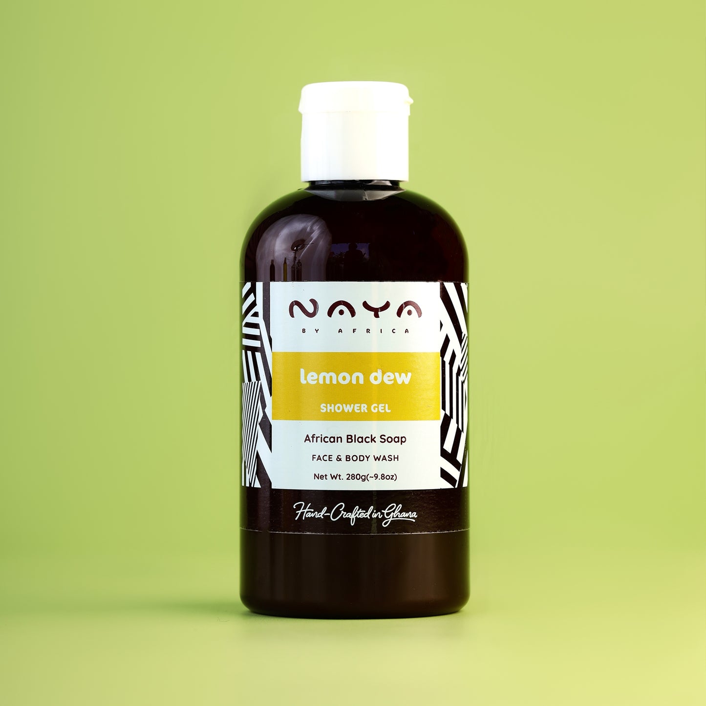 Lemon Dew African Black Soap Shower Gel