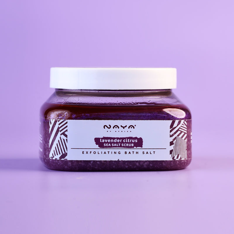 Lavender Citrus Sea Salt Scrub