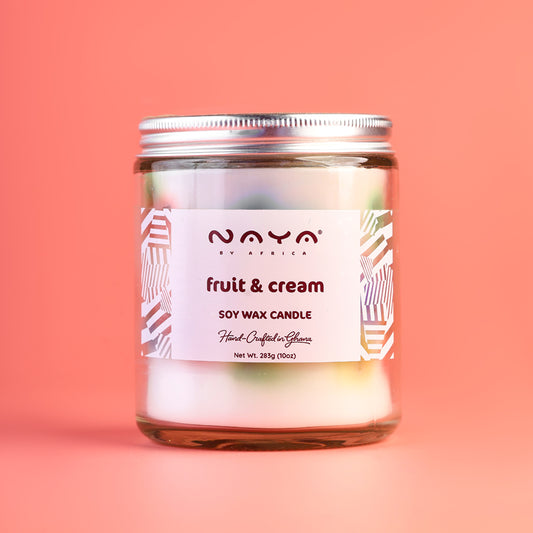 Fruit & Cream Soy Wax Candle