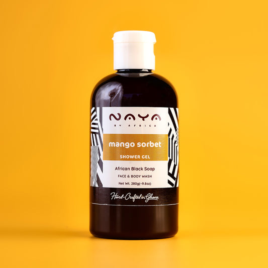 Mango Sorbet African Black Soap Shower Gel