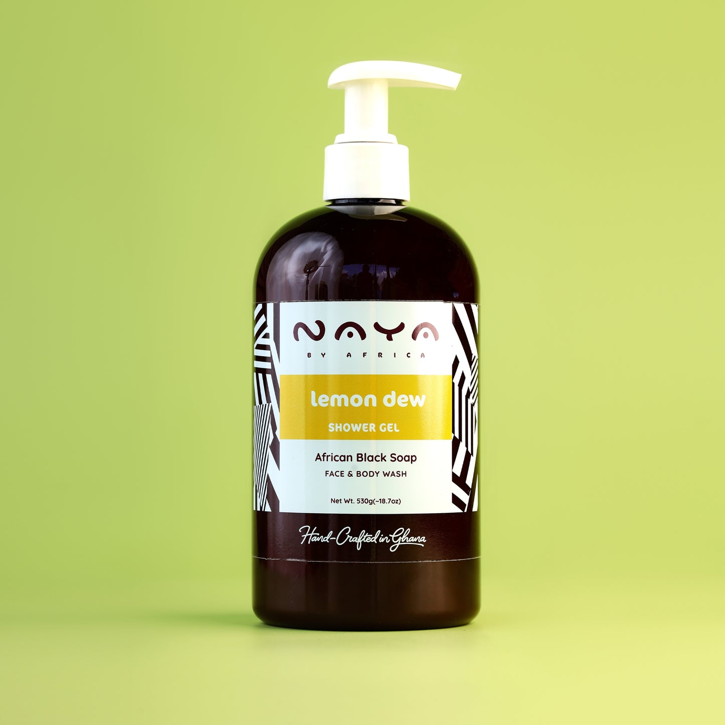 Lemon Dew African Black Soap Shower Gel