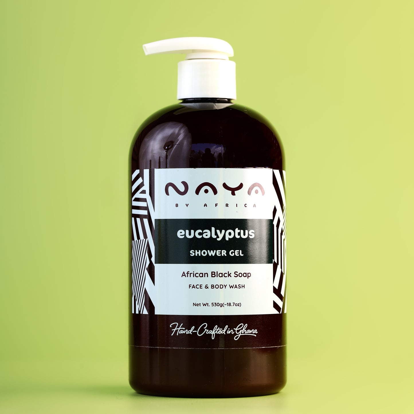 Eucalyptus African Black Soap Shower Gel