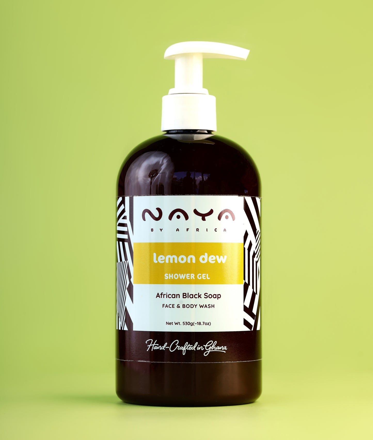 Lemon Dew African Black Soap Shower Gel