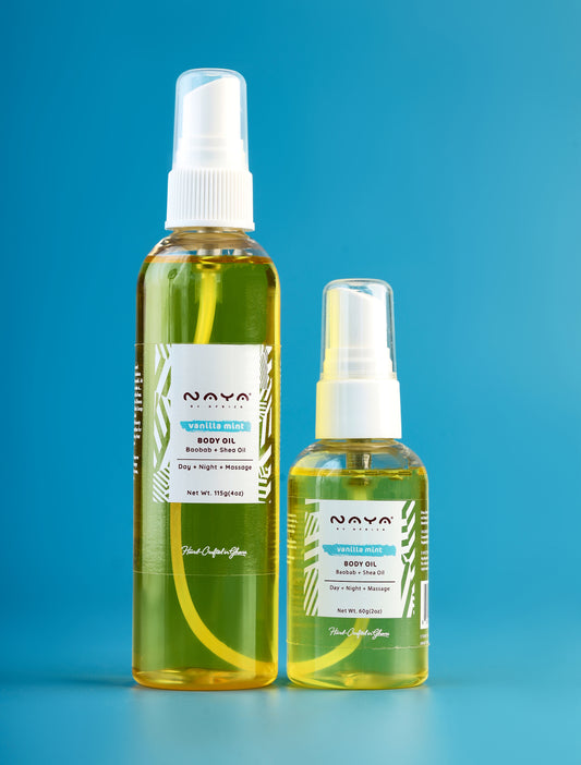 Vanilla Mint Body Oil