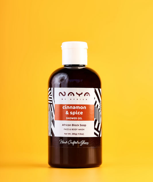 Cinnamon & Spice African Black Soap Shower Gel