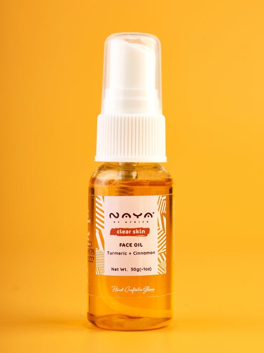 Clear Skin Face Oil - Turmeric & Cinnamon