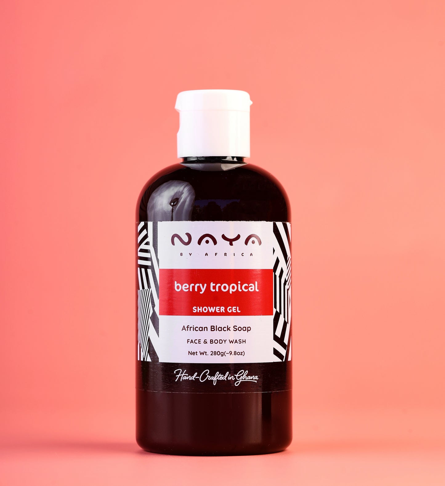 Berry Tropical African Black Soap Shower Gel