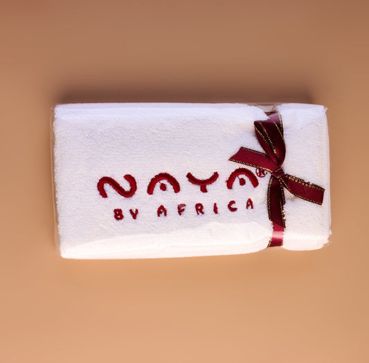NAYA Branded White Towels