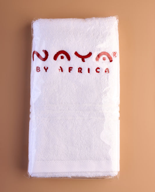 NAYA Branded White Towels