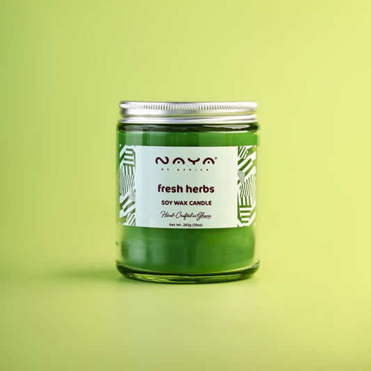 Fresh Herb Soy Wax Candle